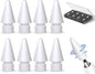 Inesore 8 Pack for Apple Pencil Tips Replacement Accessories,Compatible with Apple Pencil Pro/2nd Generation/1st Generation/USB C,iPencil Nib for iPad Pro/Air/Mini,for Drawing Writing