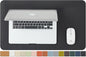 Cork Desk Mat - Small Dual-Sided Desk Pad for Office and Home - Desk Organization and Accessories - Ideal for Large Mouse Pad and Small Desk Mats on Top of Desks(Black,23.6"x 13.8")