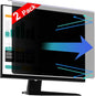 【2 Pack】 22 Inch Privacy Screen Protector (Compatible with 20", 20.2", 21.5", 21.6") for 16:9/16:10 Widescreen Monitors-Blue Light Blocking,Hanging Design, Anti-Scratch for Desktop Computers