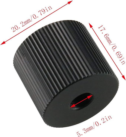 E-outstanding Tripod Nut 2PCS 1/4"-20 to 1/4"-20 Barrel Connection Mounts Nuts for Articulating Arms Tripod Rigs Replacement