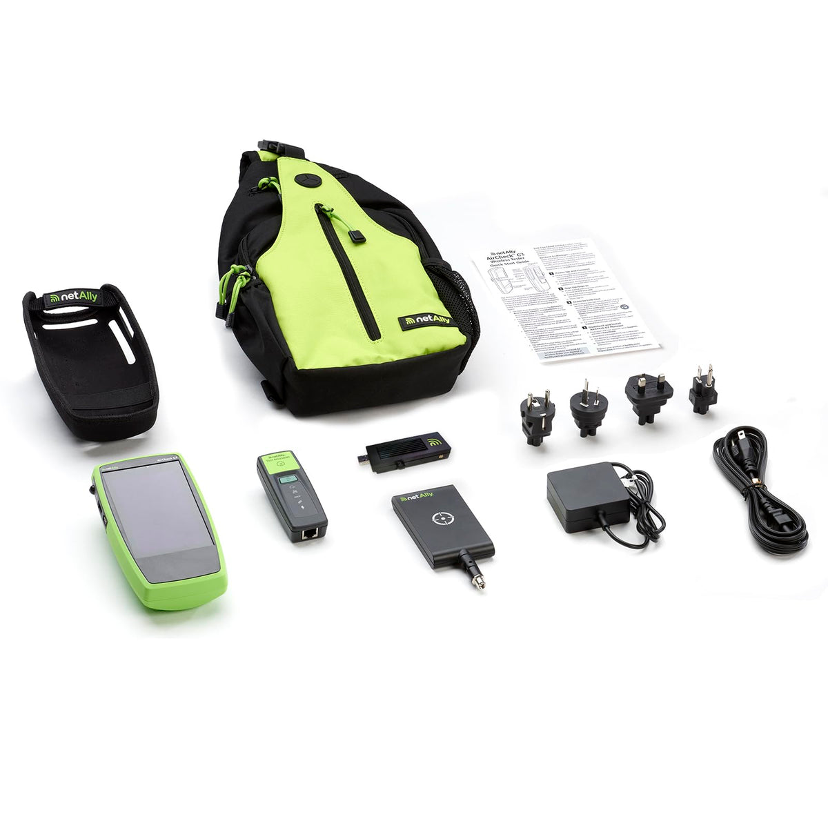 NetAlly AirCheck G3 Pro - Wi-Fi 6 & Wi-Fi 7, Bluetooth/BLE Wi-Fi Tester. for Site Surveys, Air Quality Test, RF Spectrum Analyzer (Optional), Device Discovery, Path Analysis and Security audits