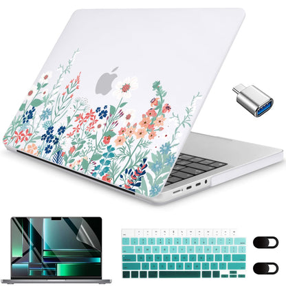 CISSOOK Compatible with MacBook Pro 14 inch Case 2026 2025 2024 2023 2022