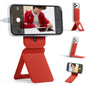 MOFT Phone Stand, Magnetic Phone Tripod Stand Stain-Resistant MOVAS Leather & Angle Adjustment & Strong Magnets Tripod for iPhone 18 Pro & 18 Pro Max & 17-12 Series (Included Metal Ring)-Sunset