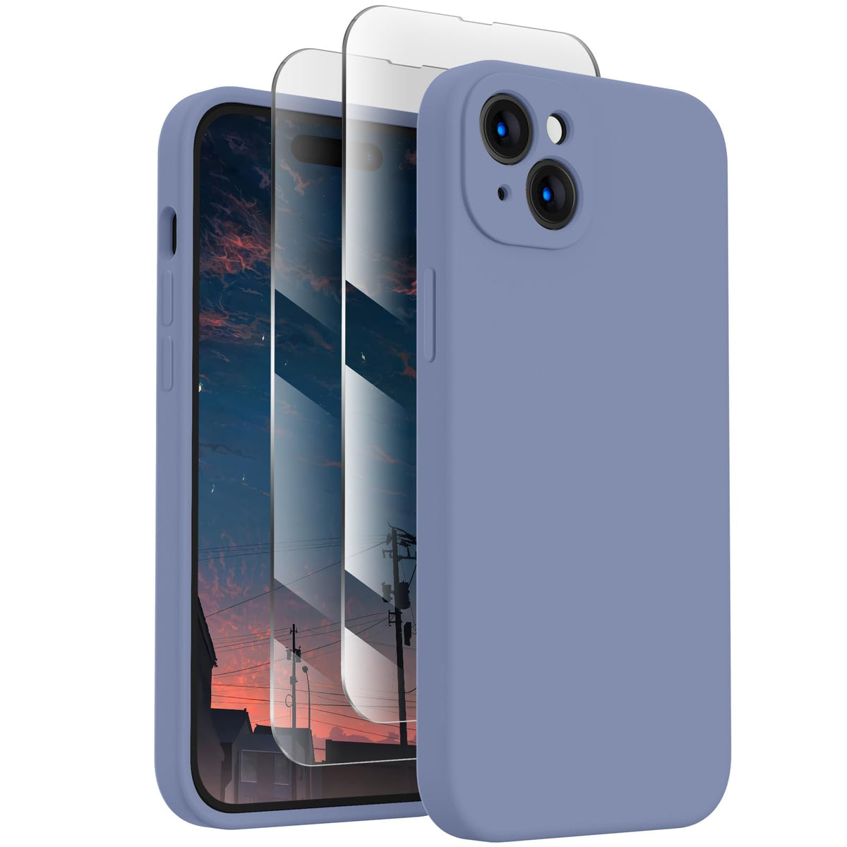 FireNova Designed for iPhone 15 Case, 6.1", Purple