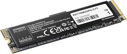 KLEVV CRAS C715 512GB M.2 2280 NVMe PCIe Gen3x4 Laptop & Desktop, up to 3200MB/s (K512GM2SP0-C7T)