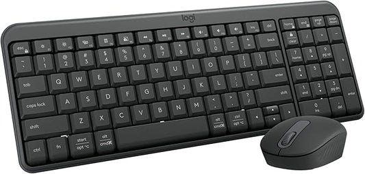 Logitech MK250 Bluetooth Wireless Keyboard and Mouse Combo - Graphite