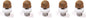 Replacement Fiber tip Set for The Friendly Swede 4-in-1 Stylus Pen
