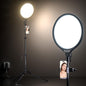 UBeesize 10" LED Light with 62" Tripod Stand, Phone Holder & Remote for iPhone, Video, TikTok, YouTube, Live Streaming, Makeup