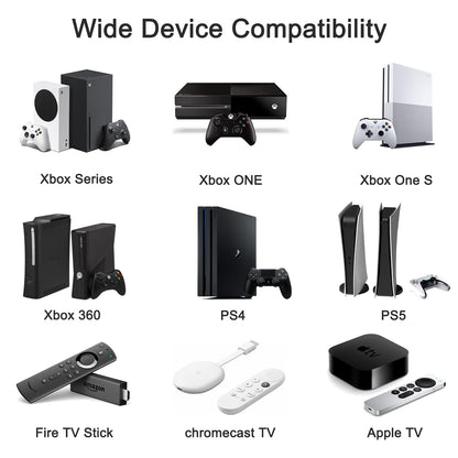 7 Way HDMI Switch 4k@60Hz HDMI Switcher 7 in 1 Out HDCP 2.0 Manual HDMI 2.0 Hub Supports 3D Compatible with Nintendo Switch/Switch OLED/Xbox/ PS5/4/3 Blu-Ray Player Fire Stick Roku Apple TV Chromeca