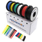 Fermerry 24 AWG Stranded Wire Spool 25ft Each 6 Colors