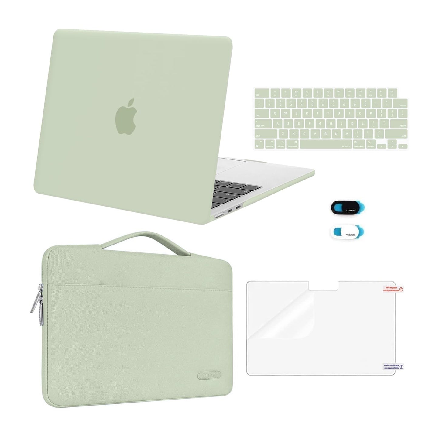 MOSISO Compatible with MacBook Air 13 inch Case M5 2026 M4 M3 M2 2025-2022