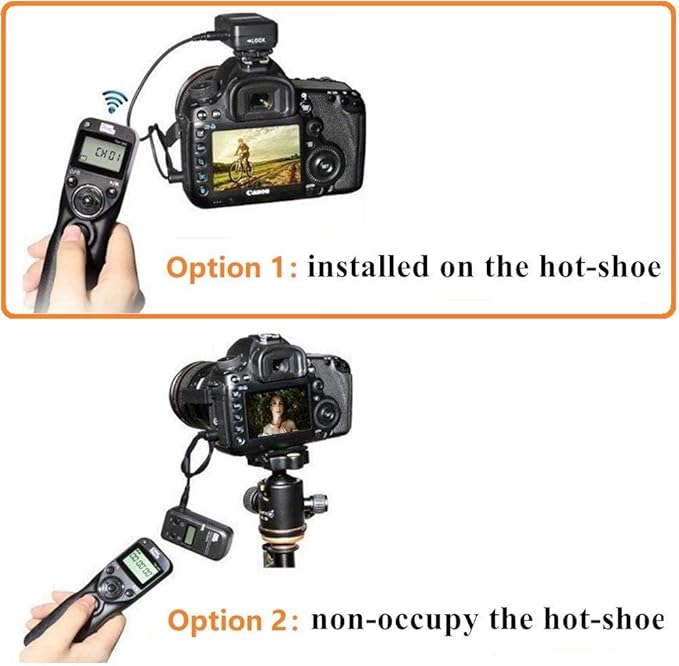 Pixel Wireless Timer Remote Shutter Release TW283-L1 Wireless Remote Control Wire Release Compatible with Panasonic S5 S1H S1R S1M S1 G95 G91 FZ10002 G9 GH5 G85 G81 GX8 GX7 GH4 GH3 FZ2500 FZ2000