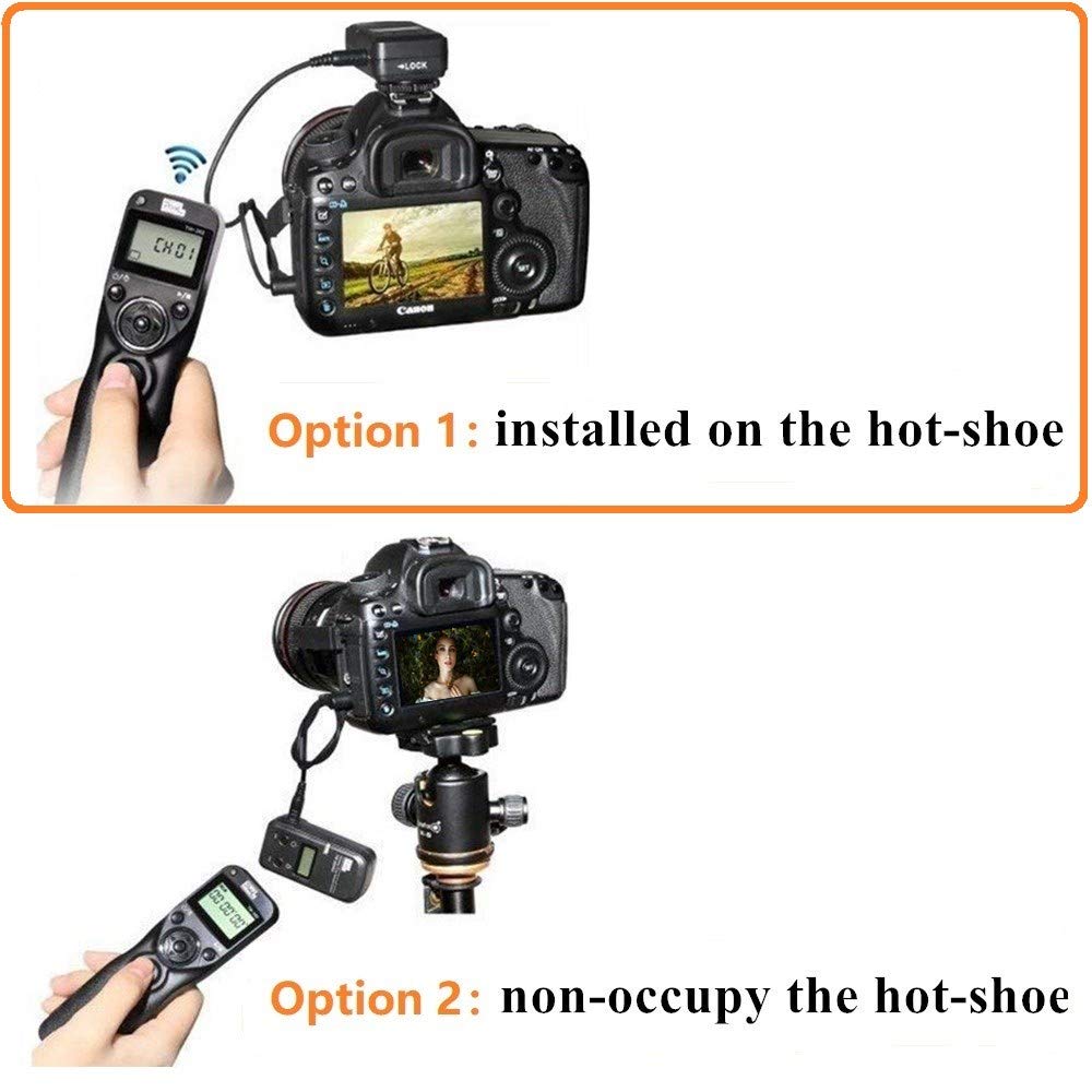 Pixel TW283-S2 Wireless Intervalometer Remote Shutter Release for Sony