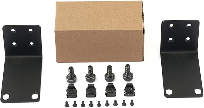 Universal Rack Mount Kit 1U Rack Ears for NETGEAR Series Switches (JGS/MS/RPS/SRX/XS/XSM/FS Series)