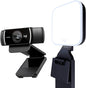 Logitech C922x Pro + Logitech for Creators Litra Glow - The Ultimate Solution for a Professional Look During Video-Calls