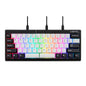 BAROCCOMiSTEL MD600 V3 RGB ORCA TKL Ergonomic Mechanical Keyboard, Cherry MX, Split Layout, PBT DoubleShot Keycap, Windows OS Compatible (Silent Red)