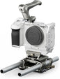 Tilta Camera Cage for ZV-E1 Pro Kit | Includes NATO Top Handle, Cooling System, Rod, LWS Baseplate | Cold Shoe, NATO Rail, M3 and 1/4""-20 Threads Mounts | Silver