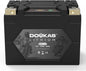 DKL20 700A LiFePO4 Motorcycle Lithium Battery, 12V 6Ah Powersports Battery, Compatible Jet Ski, Quad, Lawn Mower, Scooter, Generator Battery, Snowmobile