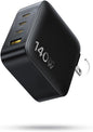 Baseus PD3.1 140W USB C Charger, PPS Fast Charger Type C, Fast Charging Block for MacBook Air/Pro, Pixelbook, iPad, iPhone 17/16 Series, Galaxy S25 Ultra and More