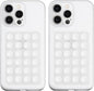LvShuLiangPin Anteel 2 Pack Silicone Suction Phone Case Mount, Silicon Adhesive Phone Grip for Smartphones, Hands-Free Mirror Shower Phone Holder for Selfies