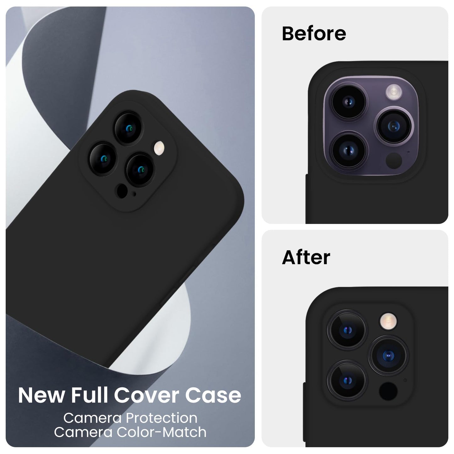 FireNova Designed for iPhone 14 Pro Case, 6.1", Black