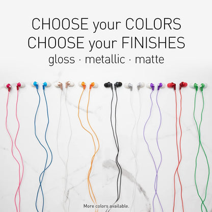 Panasonic ErgoFit In-Ear Earbud Headphones RP-HJE120-G (Green) Dynamic Crystal Clear Sound, Ergonomic Comfort-Fit