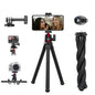 FAMALL Mini Flexible Tripod with Remote for Phone & Camera