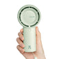 JISULIFE Portable Handheld Turbo Fan Rechargeable 4000mAh 5-Speed (Green)
