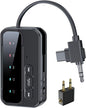Bluetooth 5.4 Transceiver Pro - Dual Audio Streaming for Airplane, Car & Home, Wireless Adapter for TV/Stereo/Headphones (2 Devices Simultaneous)