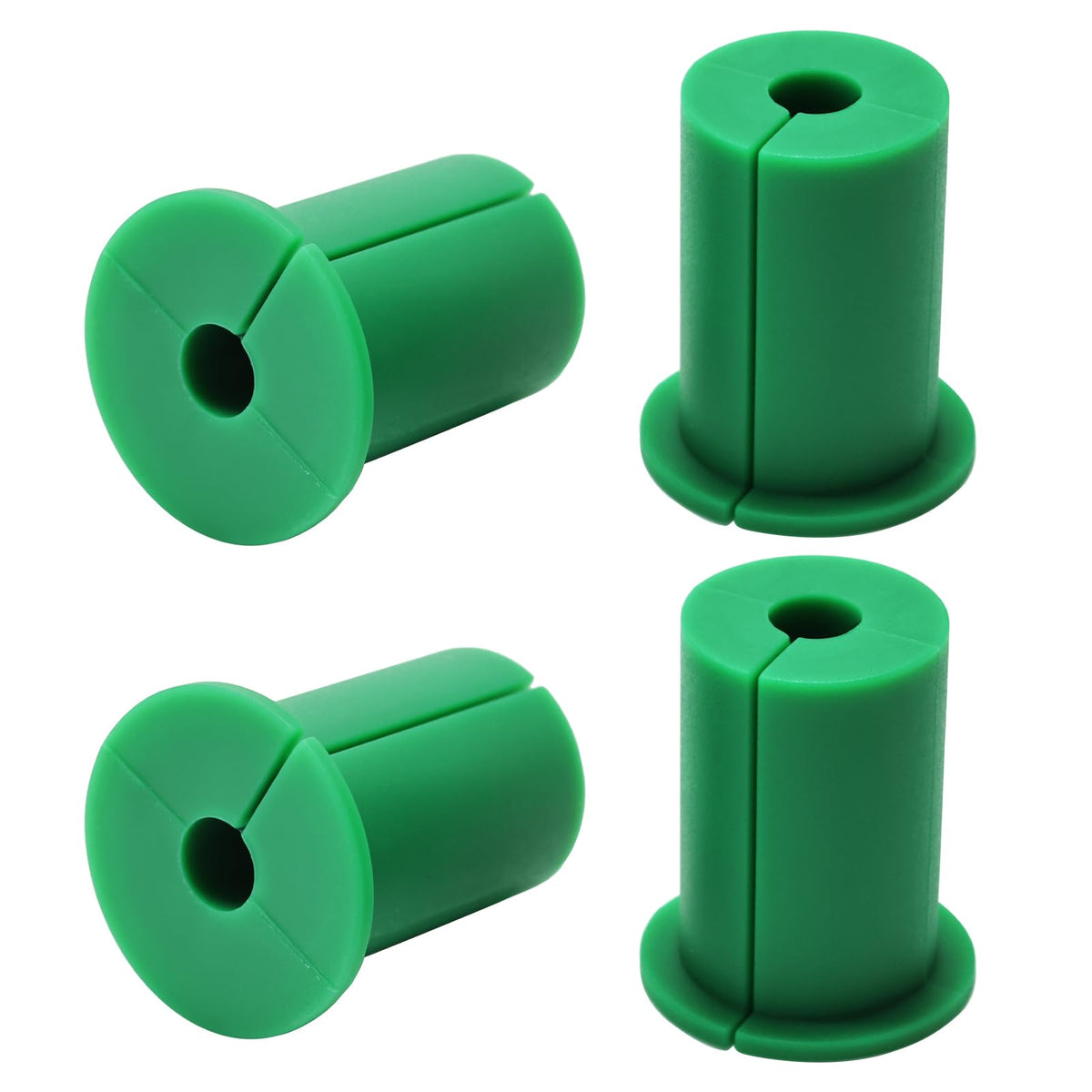 EASYEAH 2pc Black Starlink Cable Grommets 1" Silicone Wire Hole Grommet