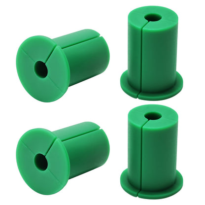 EASYEAH 2pc Black Starlink Cable Grommets 1" Silicone Wire Hole Grommet