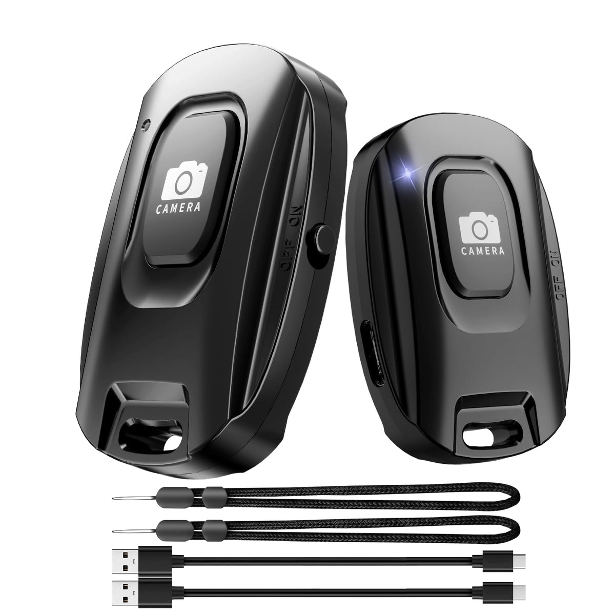 MAIRAN Rechargeable Wireless Camera Remote Shutter for Smartphones