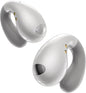 Ultra Open Ear Earbuds - Ergonomic Clip-On Earbuds, Small Bone Conduction Over-The-Ear Headphones with Waterproof Design, Perfect Running Headphones for Sports and Fitness, Pearl White