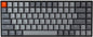 Keychron K2 75% Layout Bluetooth Mechanical Keyboard K Pro Red Switch/White LED Backlit/Anti Ghosting/N-Key Rollover/84 Key USB C Wired Computer Keyboard for Mac Windows-Version 2