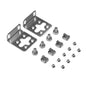 Rack Mount Kit for Ubiquiti Switch, 1U Rack Ears for Ubiquiti 16/24/48 Series Switches