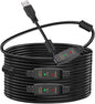 LDKCOK 100FT Active USB Extension Cable 2.0 Male to Female with A Extension chipset Signal Booster - Active Extension/Repeate