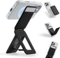 MOFT Phone Tripod Wallet, 3 in 1 Phone Stand MagSafe Wallet, NFC-Supported Magnetic Phone Stand, MOVAS Vegan Leather Adjustable Card Holder-Jet Black