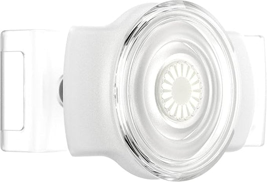 PopSockets Phone Grip & Slide Stretch, Clear - White and Clear