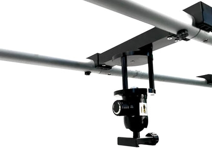 Glide Gear OH 150 Overhead Rig – for Camera, Lights – 4–12ft Modular Platform, Tripod/C-Stand Mounted, 20 lb Capacity