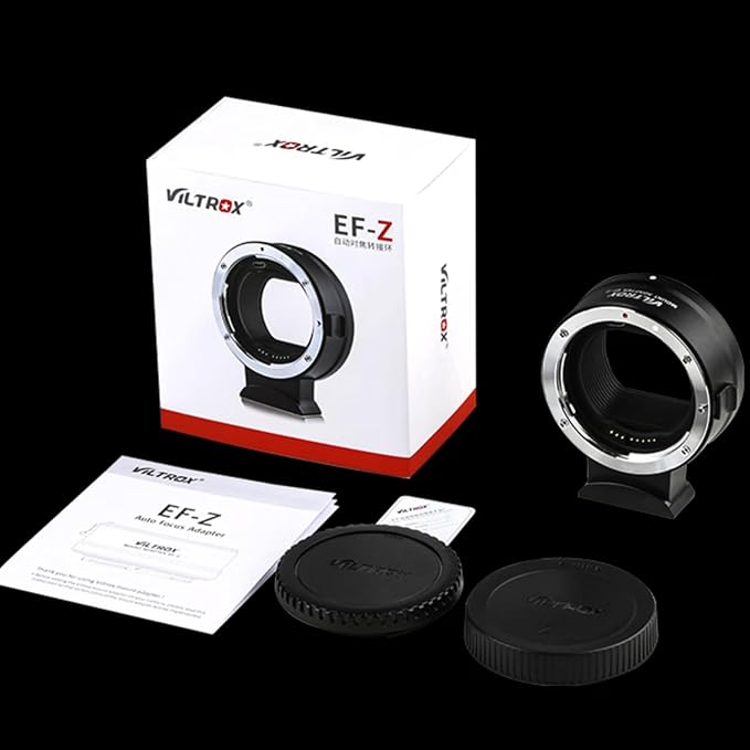 VILTROX EF-Z2 Auto Focus Lens Adapter 0.71x Reducer Speedbooster Lens Converter Compatible with Canon EF Mount Lens to Nikon Z Mount Mirrorless Cameras Z5 Z6 Z6II Z7 Z7II Z50 Zfc