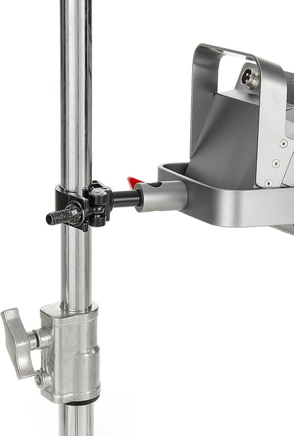 PHOCUS Half Coupler Clamp with 5/8" Pin, Photography Heavy Duty Truss Clamp for Round Tube to Support Studio Lighting, LED Ring Lights, Video Equipment (Clamp Range: 30-35mm)