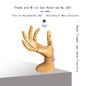 Mannequin,Mannequin Hand,Hand Model,Hand Mannequin for Nails,Drawing Mannequin,Wooden Hand,Wooden Mannequin,Wood Hand,Hand Model for Drawing,Female Hand of Right.