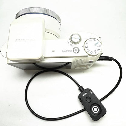 for Samsung Shutter Cable Camera Release Remote for NX20/NX30/NX Mini/NX100/NX200/NX210/NX300/NX500/NX1000/NX1100/NX2000 Camera Small Button Accessory