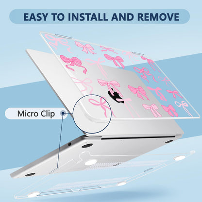 MecBevia Compatible with MacBook Air 13 inch Case M5 M4 M3 M2 2026-2022