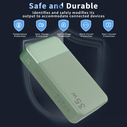 NOBIS Portable Charger 35W 20000mAh Power Bank Fast Charging