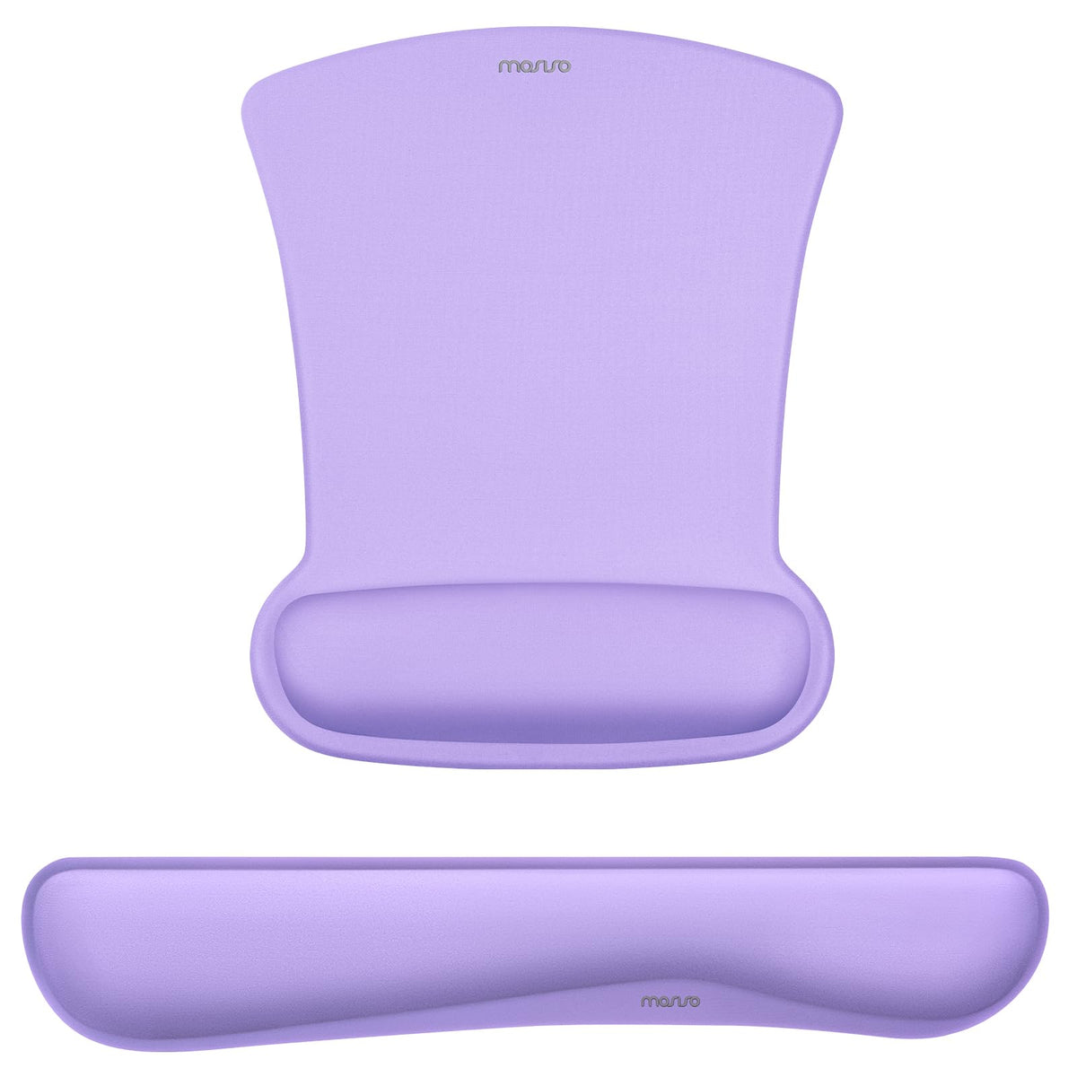 MOSISO Wrist Rest Support for Mouse Pad & Keyboard Set, Navy Blue