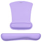 MOSISO Wrist Rest Support for Mouse Pad & Keyboard Set, Navy Blue