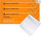 K&F CONCEPT 3 Pack Microfiber Cleaning Cloths, 6x6in Glasses Cleaning Cloths, Premium Camera Lens Cloth for Photography, Glasses, Screens & More