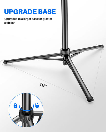 Extendable Phone Tripod for iPhone & Selfie Stick with Remote