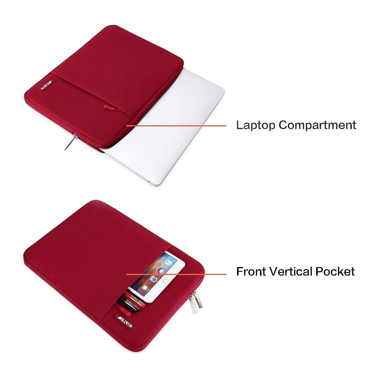 MOSISO Laptop Case 13 inch, Laptop Sleeve Bag with Pocket